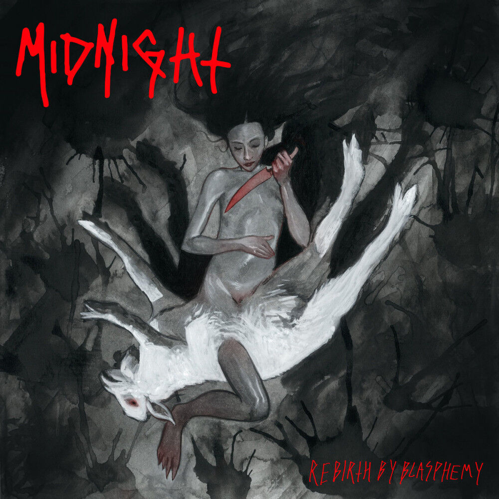 MIDNIGHT - Rebirth By Blasphemy [RED/BLUE LP]