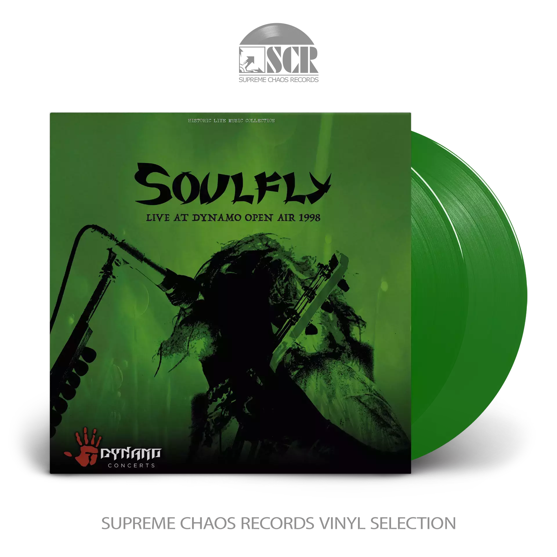 SOULFLY - Live At Dynamo Open Air 1998  [GREEN DLP]