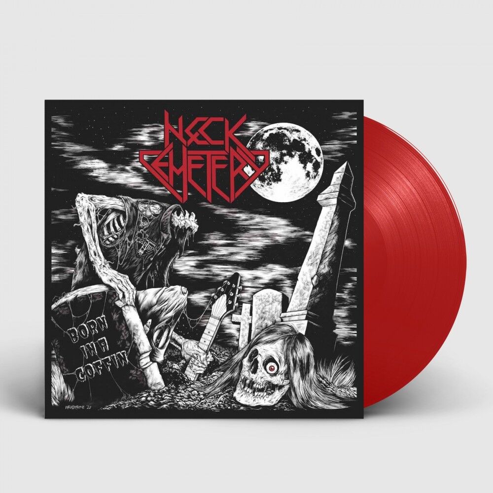 NECK CEMETERY - Born In A Coffin [RED LP]