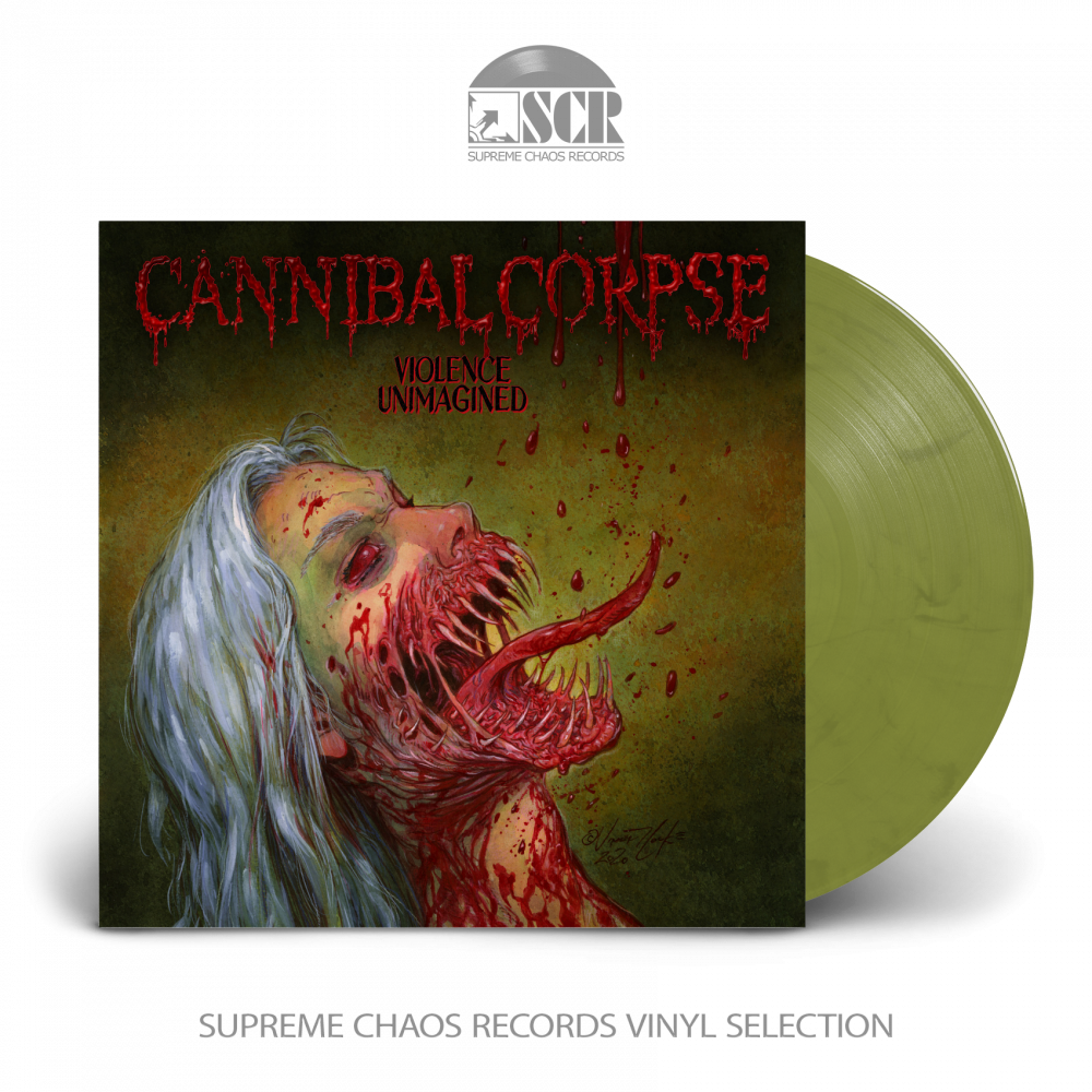 CANNIBAL CORPSE - Violence Unimagined [POT GREEN MARBLED LP]
