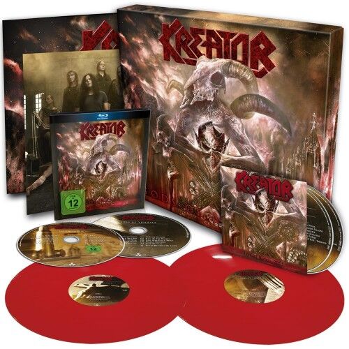 KREATOR - Gods Of Violence [RED DLP+CD-DIGIBOOK+BLURAY BOXLP]