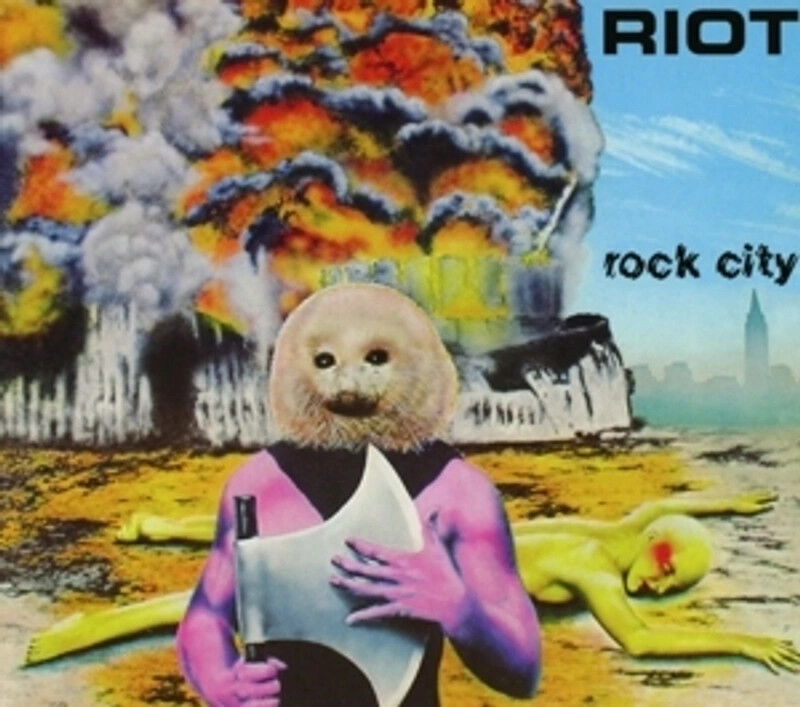 RIOT - Rock City [YELLOW LP]