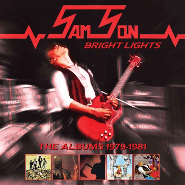 SAMSON - Bright Lights - The Albums 1979-1981 (5CDBOXSET]