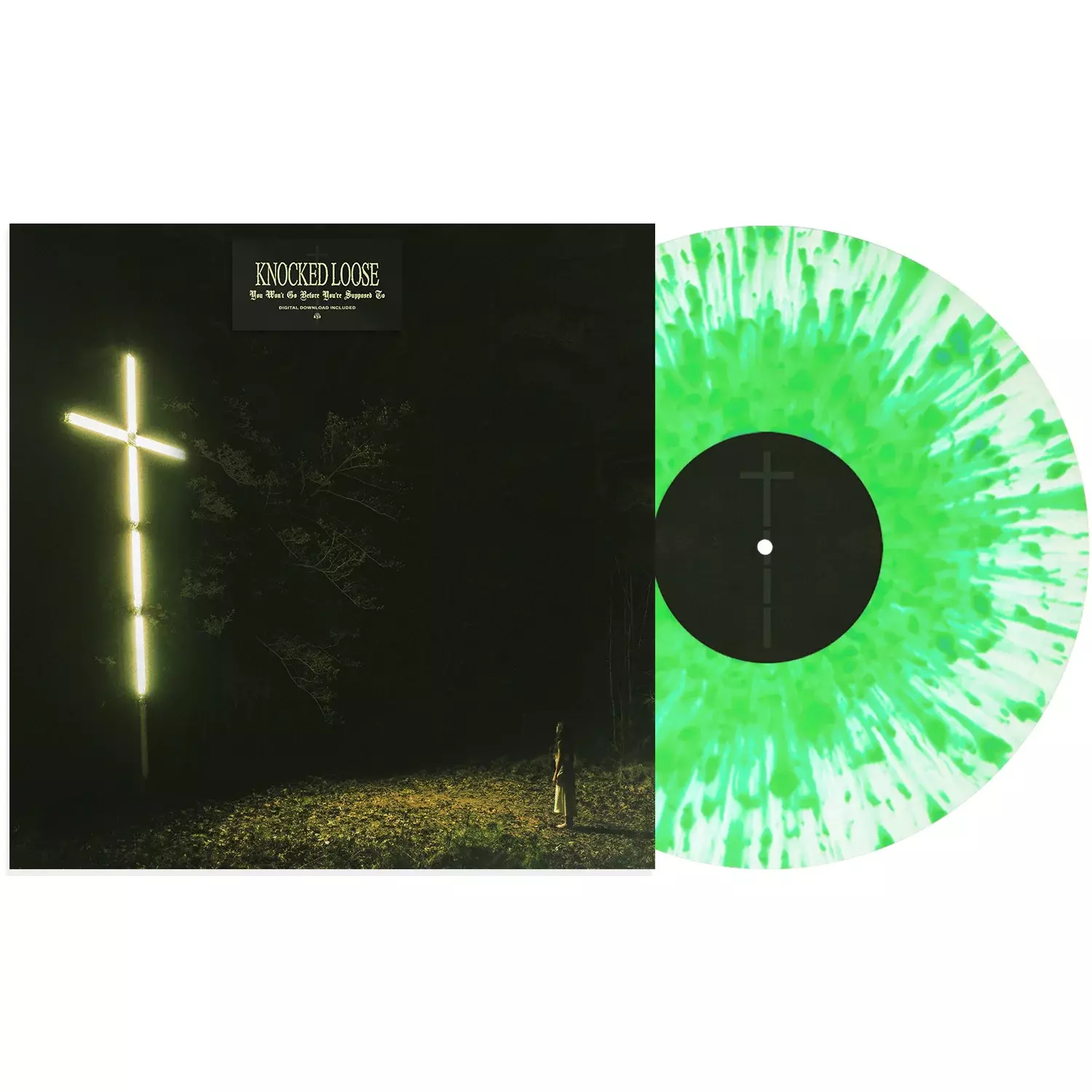 KNOCKED LOOSE - You Won't Go Before You're Supposed To [CLEAR/MINT SPLATTER LP]
