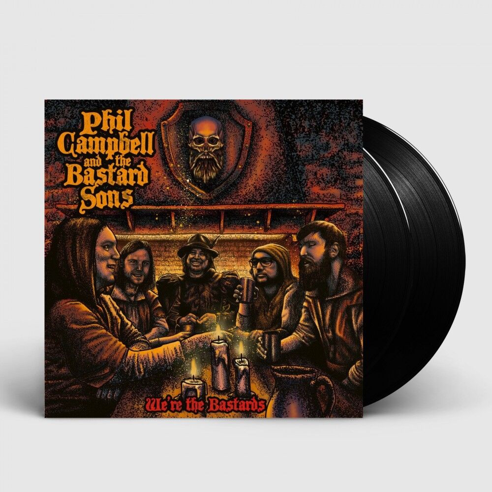 PHIL CAMPBELL AND THE BASTARD SONS - We're the bastards [BLACK DLP]