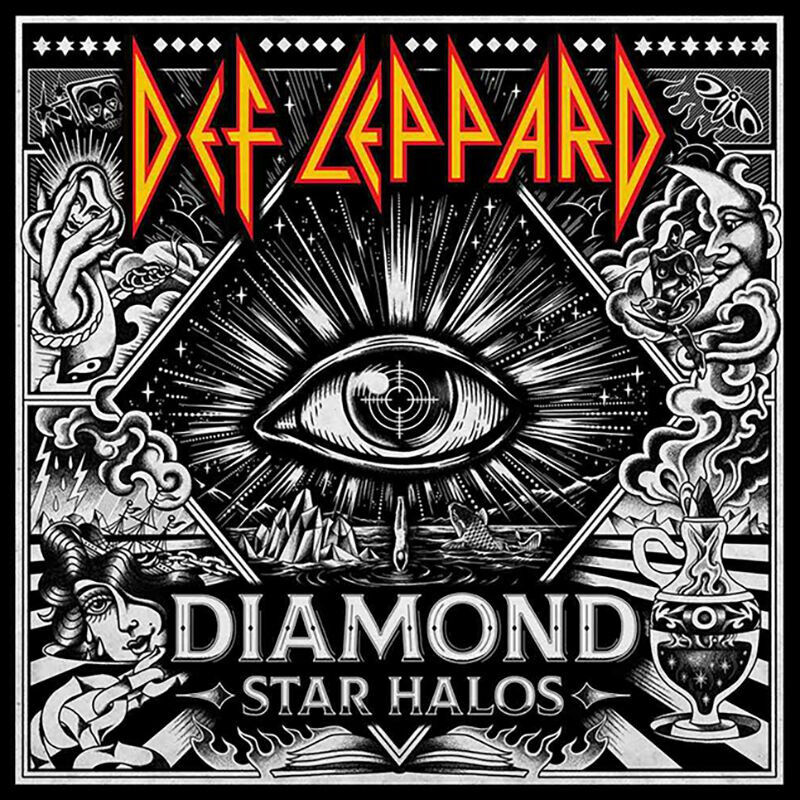 DEF LEPPARD - Diamond Star Halos [BLACK DLP]