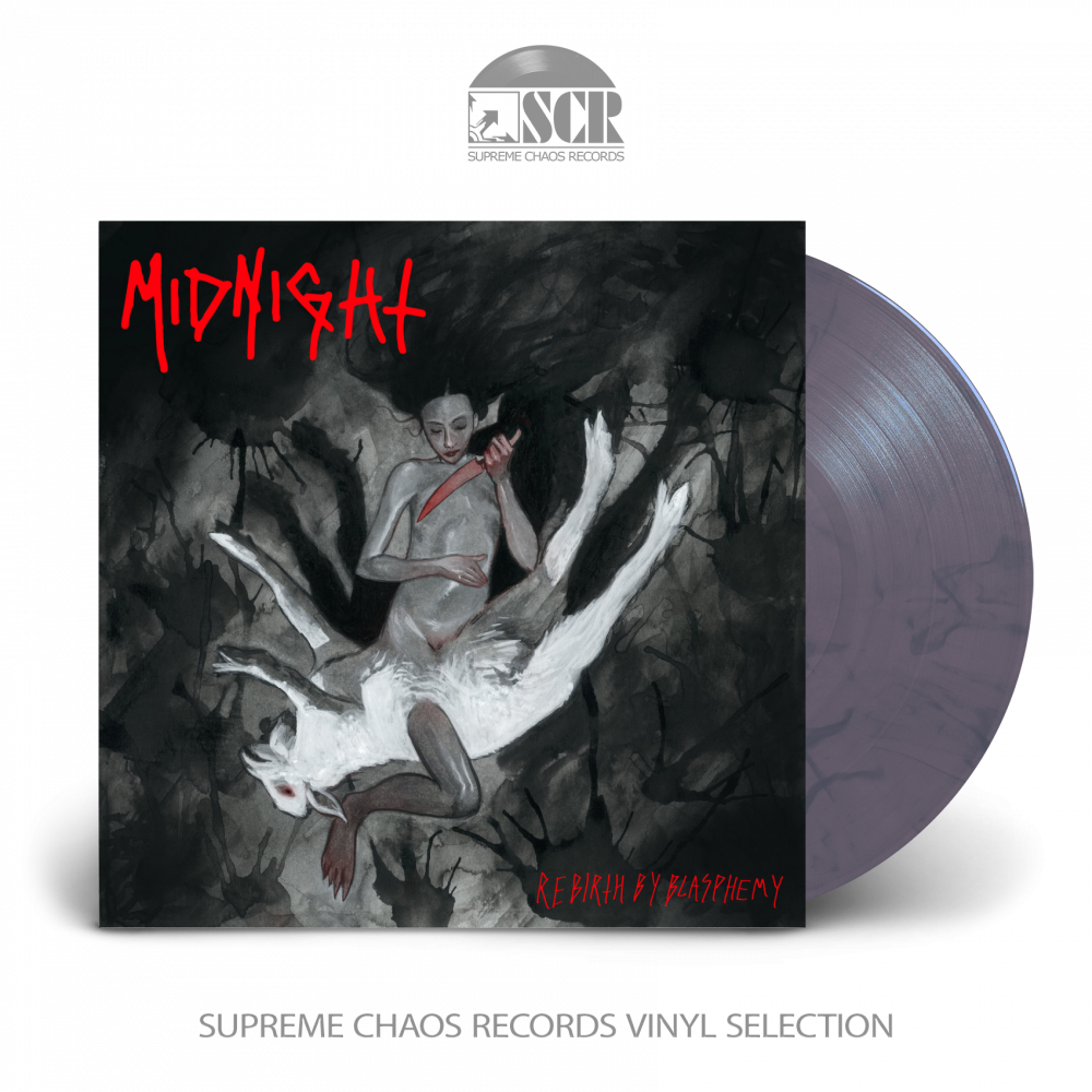 MIDNIGHT - Rebirth By Blasphemy [RED/BLUE LP]