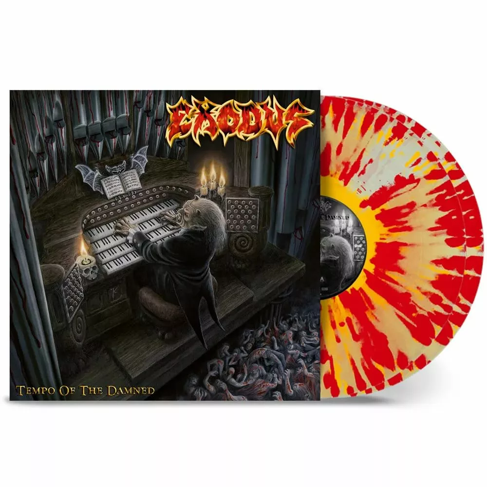 EXODUS - Tempo Of The Damned [NATURAL/YELLOW/RED SPLATTER DLP]