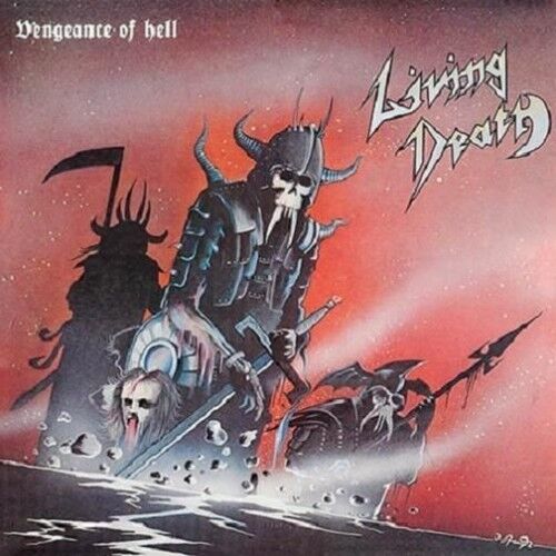 LIVING DEATH - Vengeance Of Hell [GREY/RED VINYL LP]