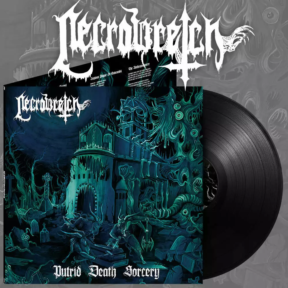 NECROWRETCH - Putrid Death Sorcery [BLACK LP]