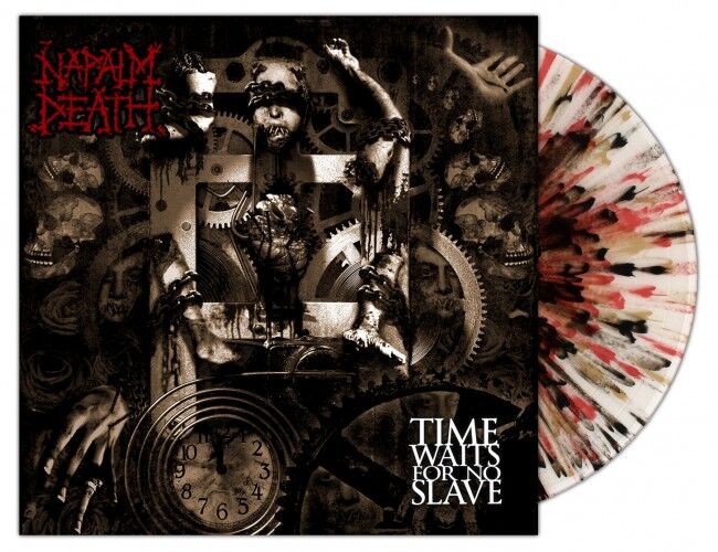 NAPALM DEATH - Time Waits For No Slave [SCR SPLATTER LP]