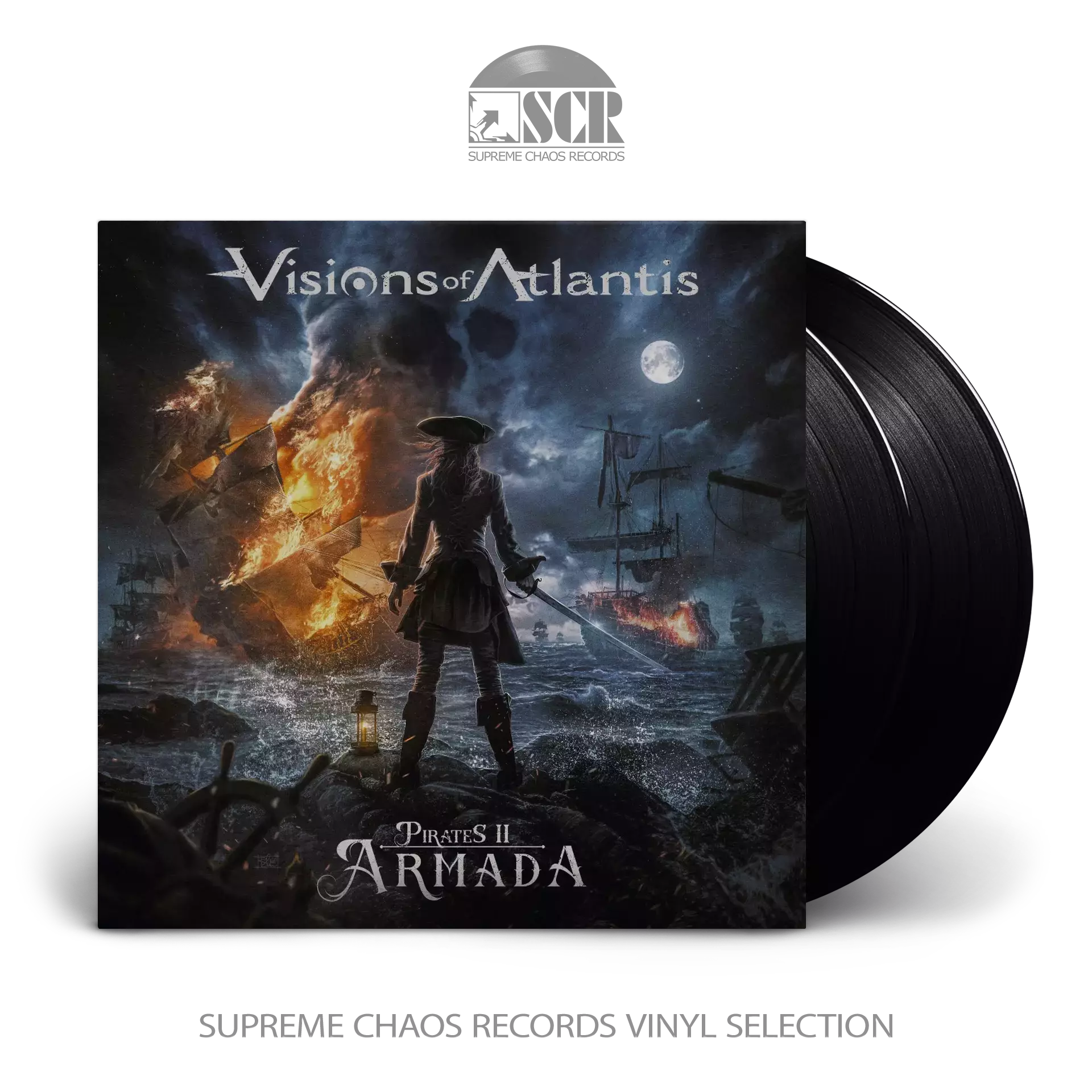 VISIONS OF ATLANTIS - Pirates II – Armada [BLACK DLP]
