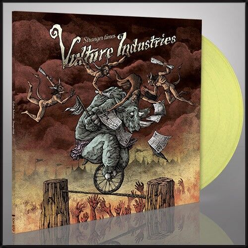 VULTURE INDUSTRIES - Stranger Times [YELLOW LP]