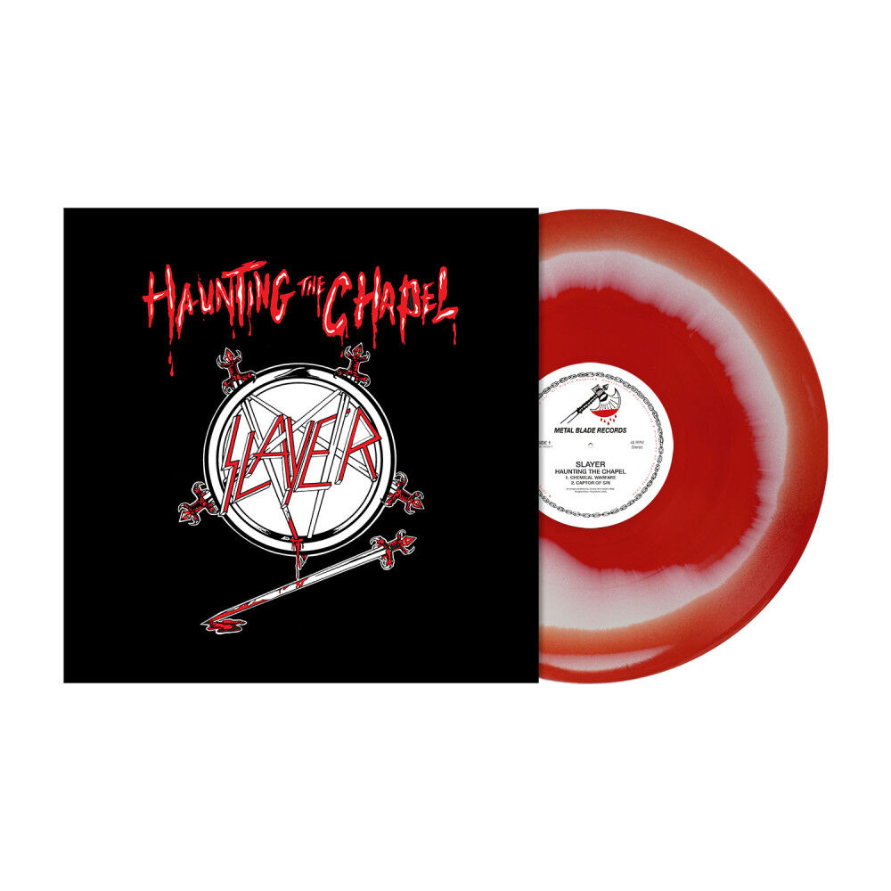 SLAYER - Haunting The Chapel [RED/WHITE LP]