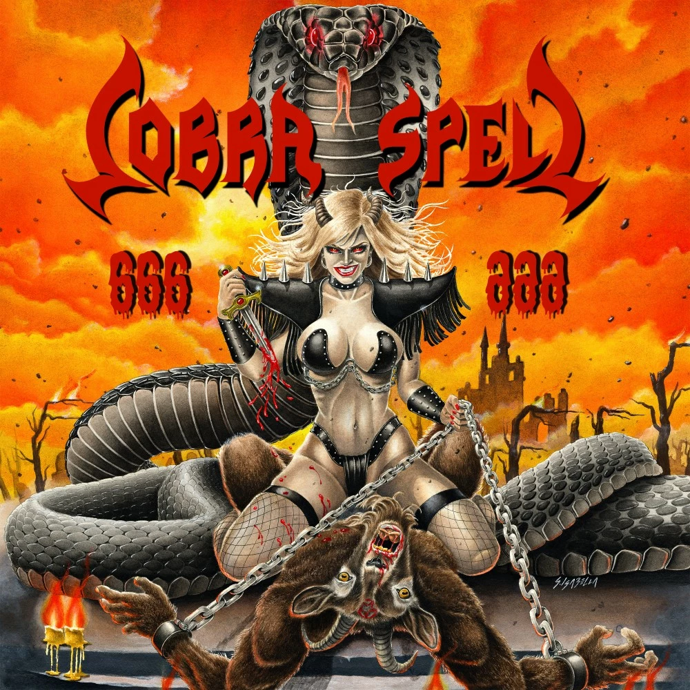 COBRA SPELL - 666 [BLACK LP]