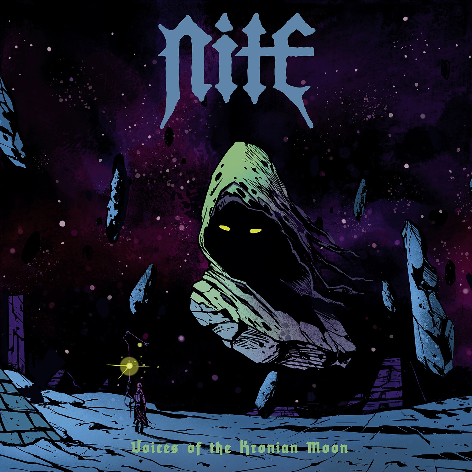 NITE - Voices of the Kronian Moon [BLACK LP]