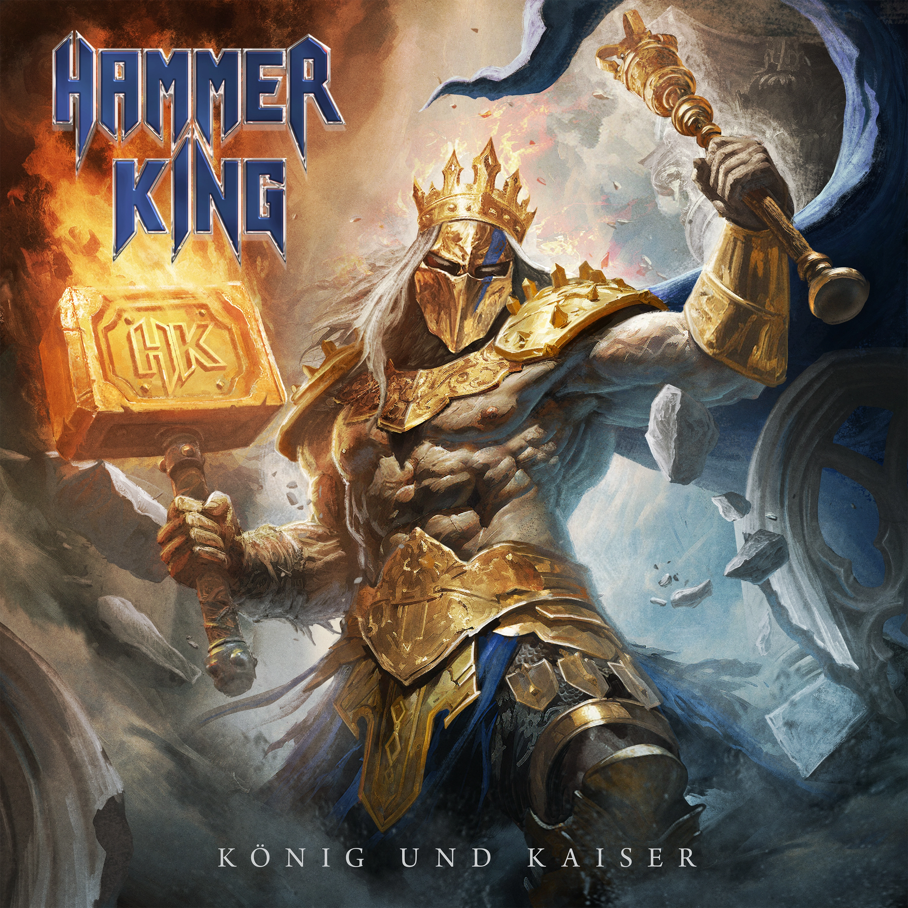 HAMMER KING - König Und Kaiser [ROYAL BLUE LP]