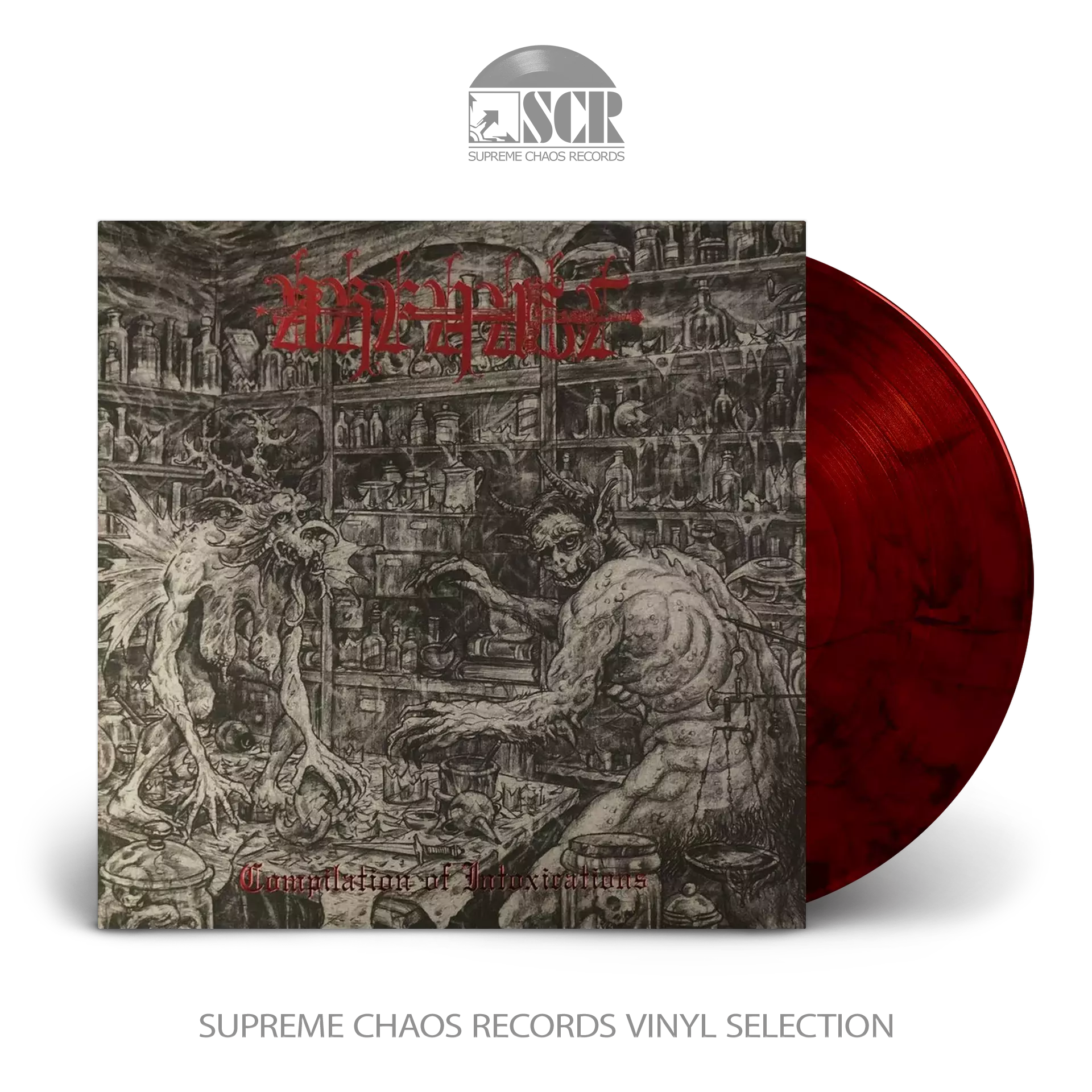 URFAUST - Compilation Of Intoxications [DARK RED LP]