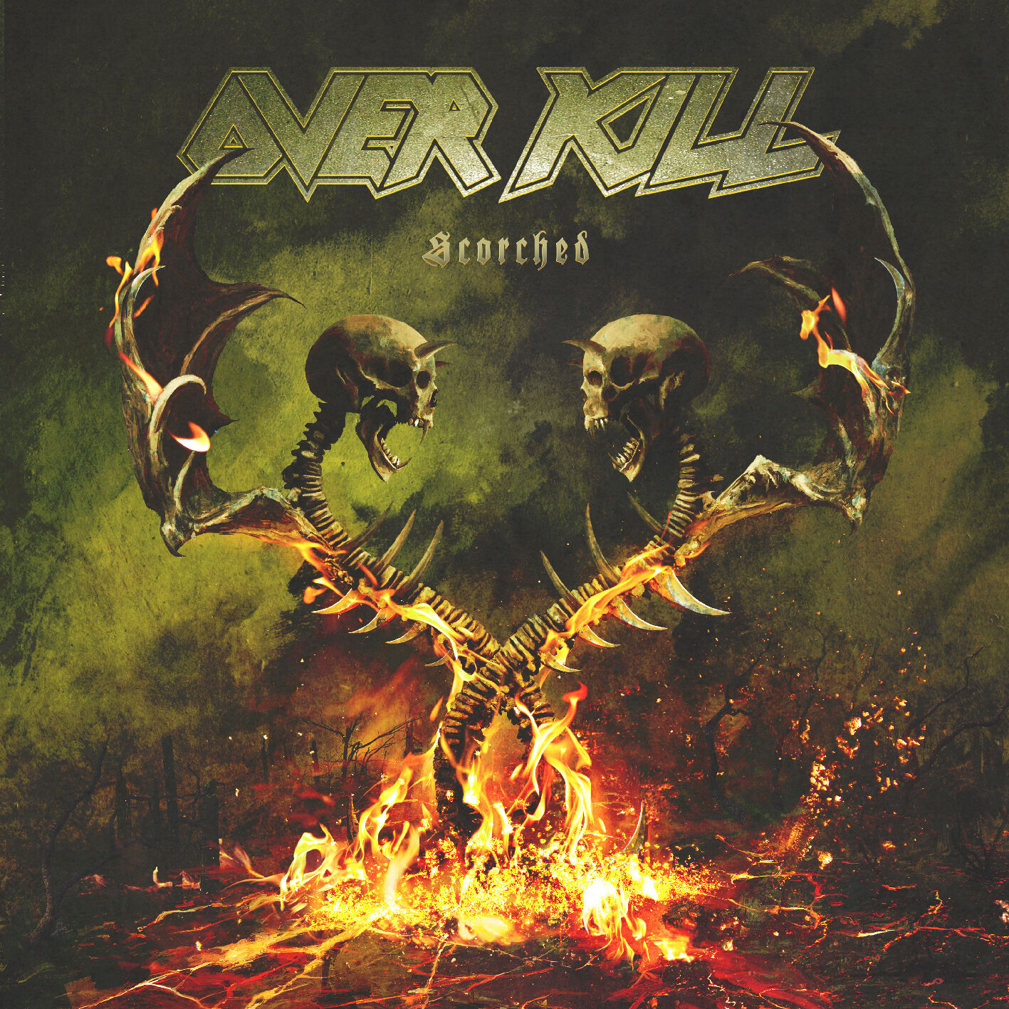 OVERKILL - Scorched [AZTEC GOLD DLP]