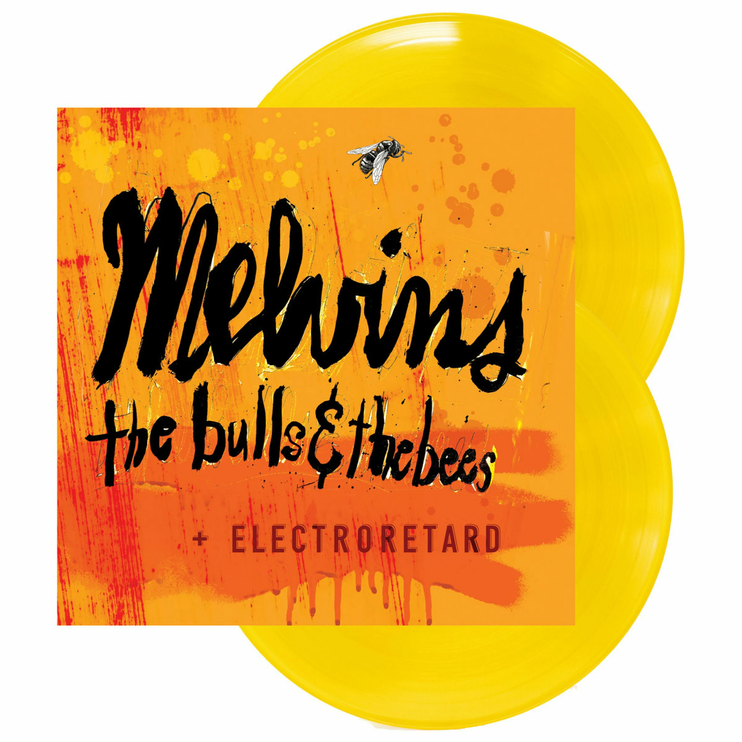 MELVINS - The Bulls & The Bees / Electroretard [CANARY YELLOW DOUBLE VINYL]
