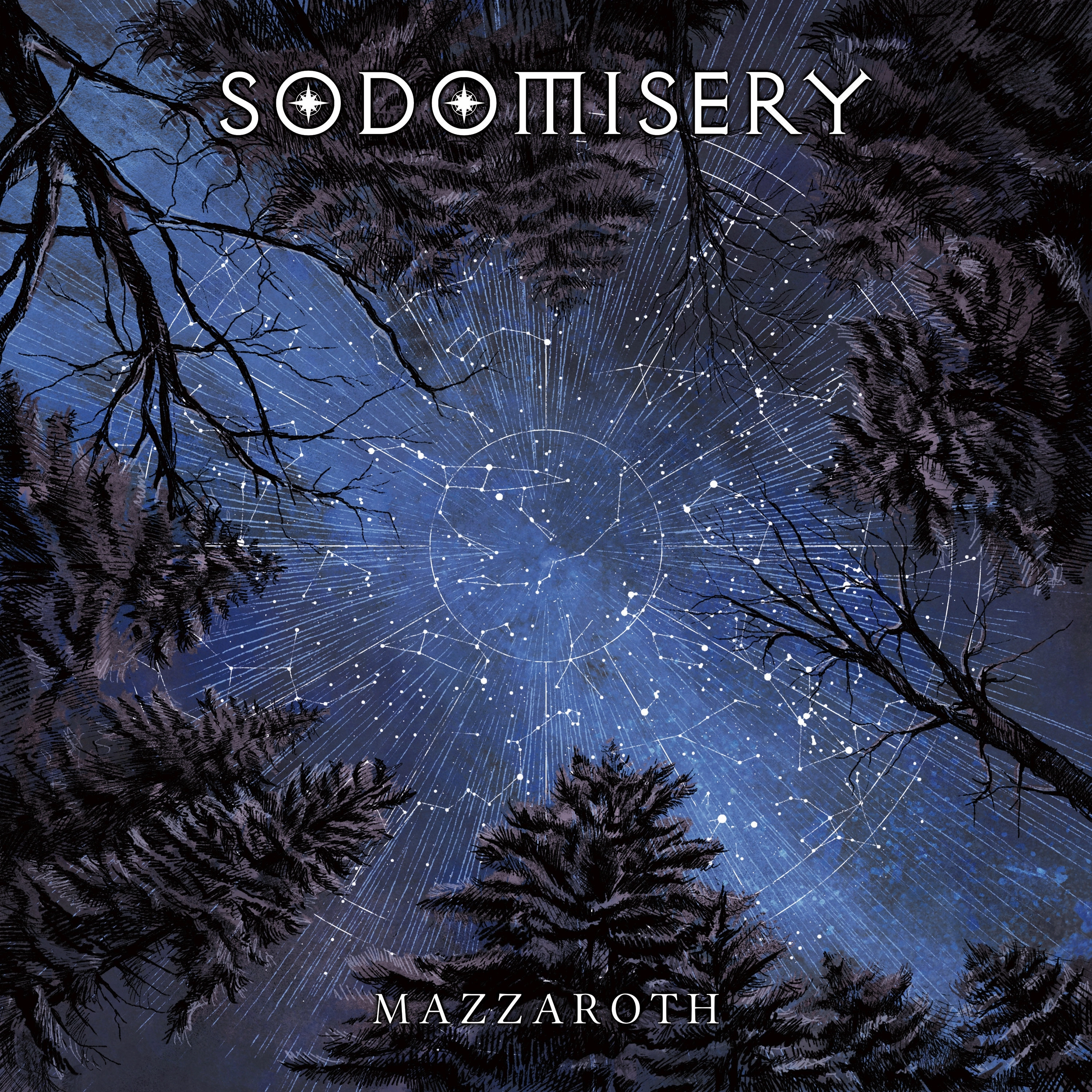 SODOMISERY - Mazzaroth [BLUE/WHITE LP]