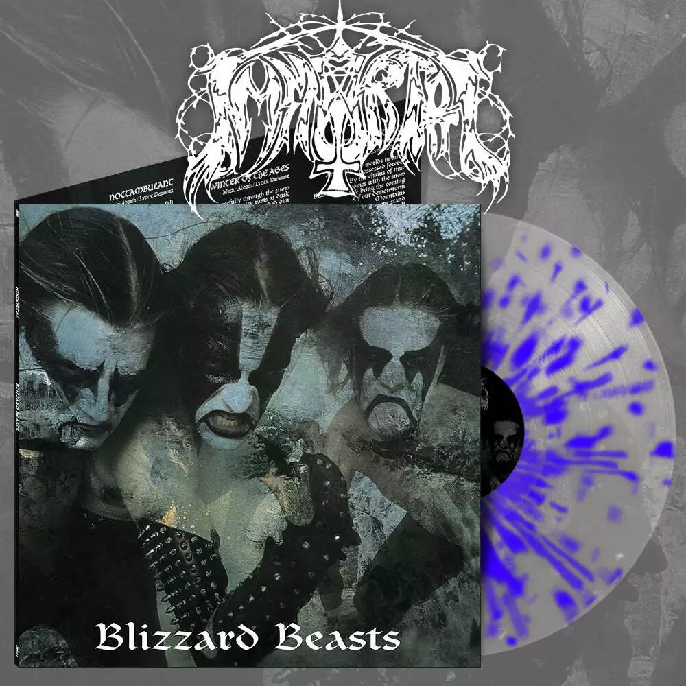 IMMORTAL - Blizzard Beasts [MILKY CLEAR/BLUE SPLATTER LP]