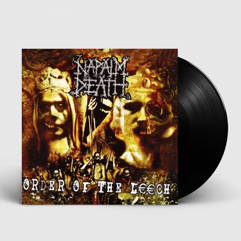 NAPALM DEATH - Order Of The Leech [BLACK LP]