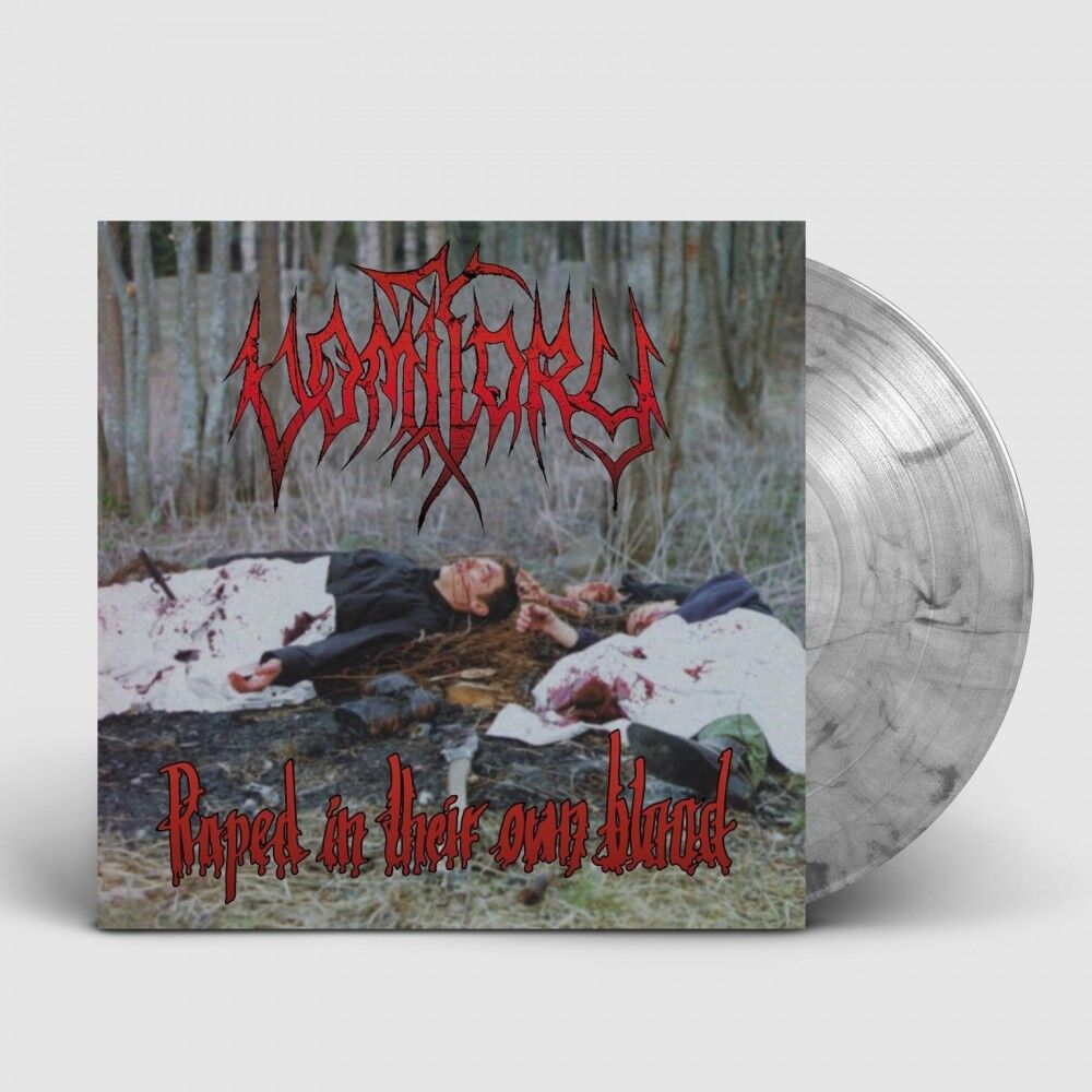 VOMITORY - Raped In Their Own Blood [SILVER/GREY LP]