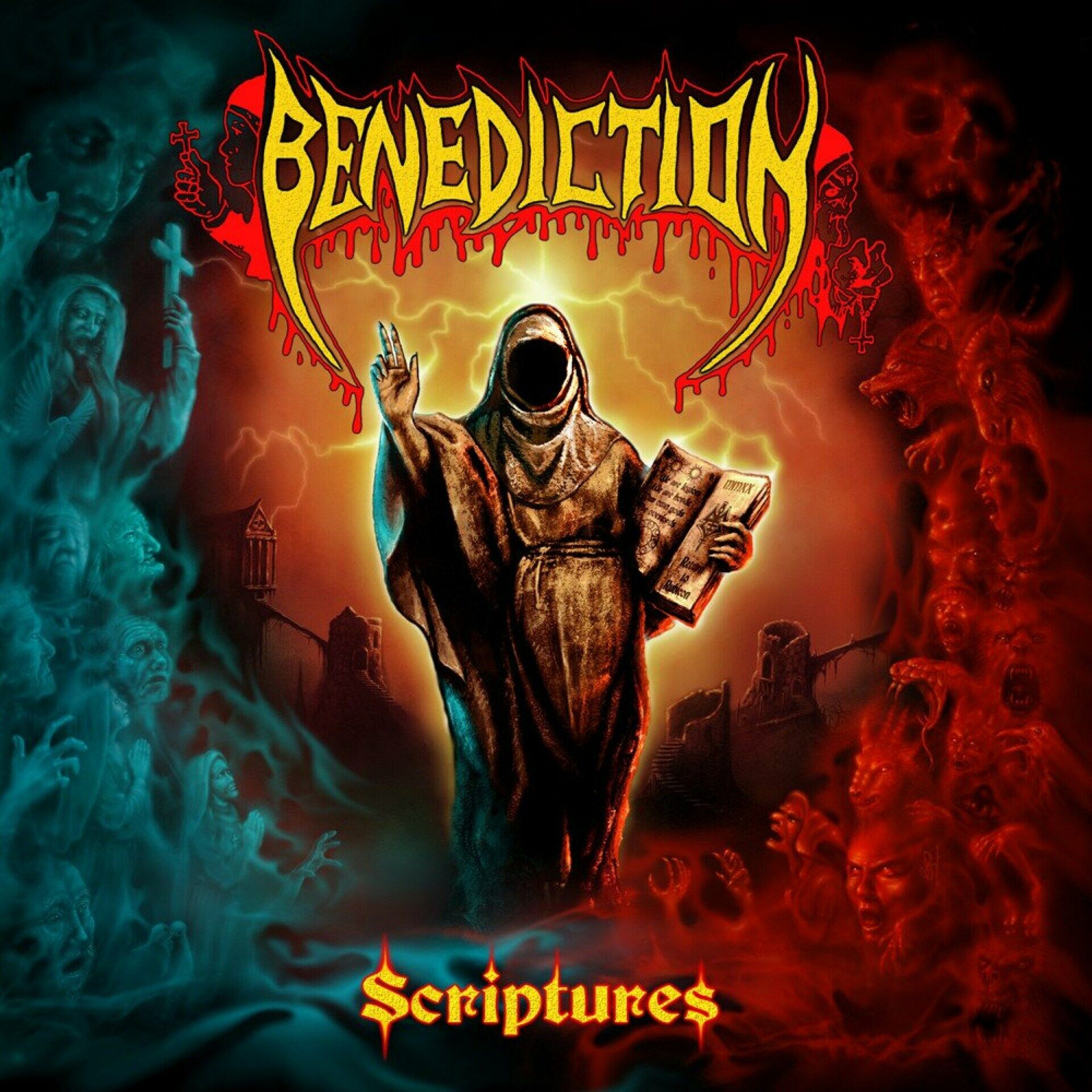 BENEDICTION - Scriptures [BLACK DLP]