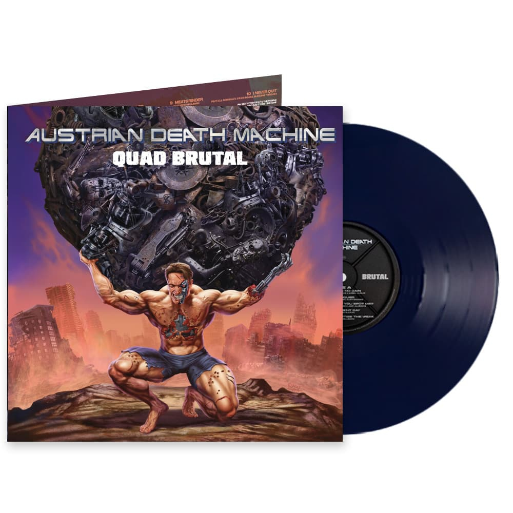 AUSTRIAN DEATH MACHINE - Quad Brutal [BLUE LP]