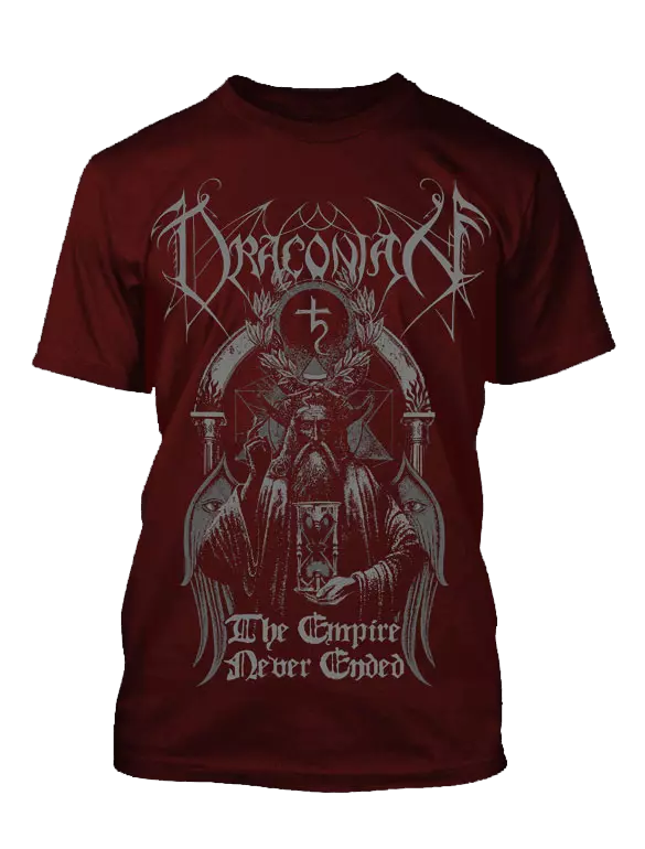DRACONIAN - The Empire Never Ended Burgundy  [T-SHIRT]