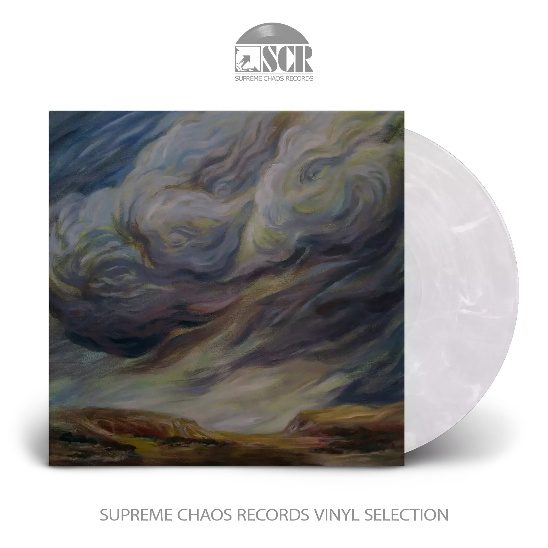 CHAPEL OF DISEASE - ...And As We Have Seen The Storm, We Have Embraced The Eye [CLEAR/WHITE MARBLED LP]