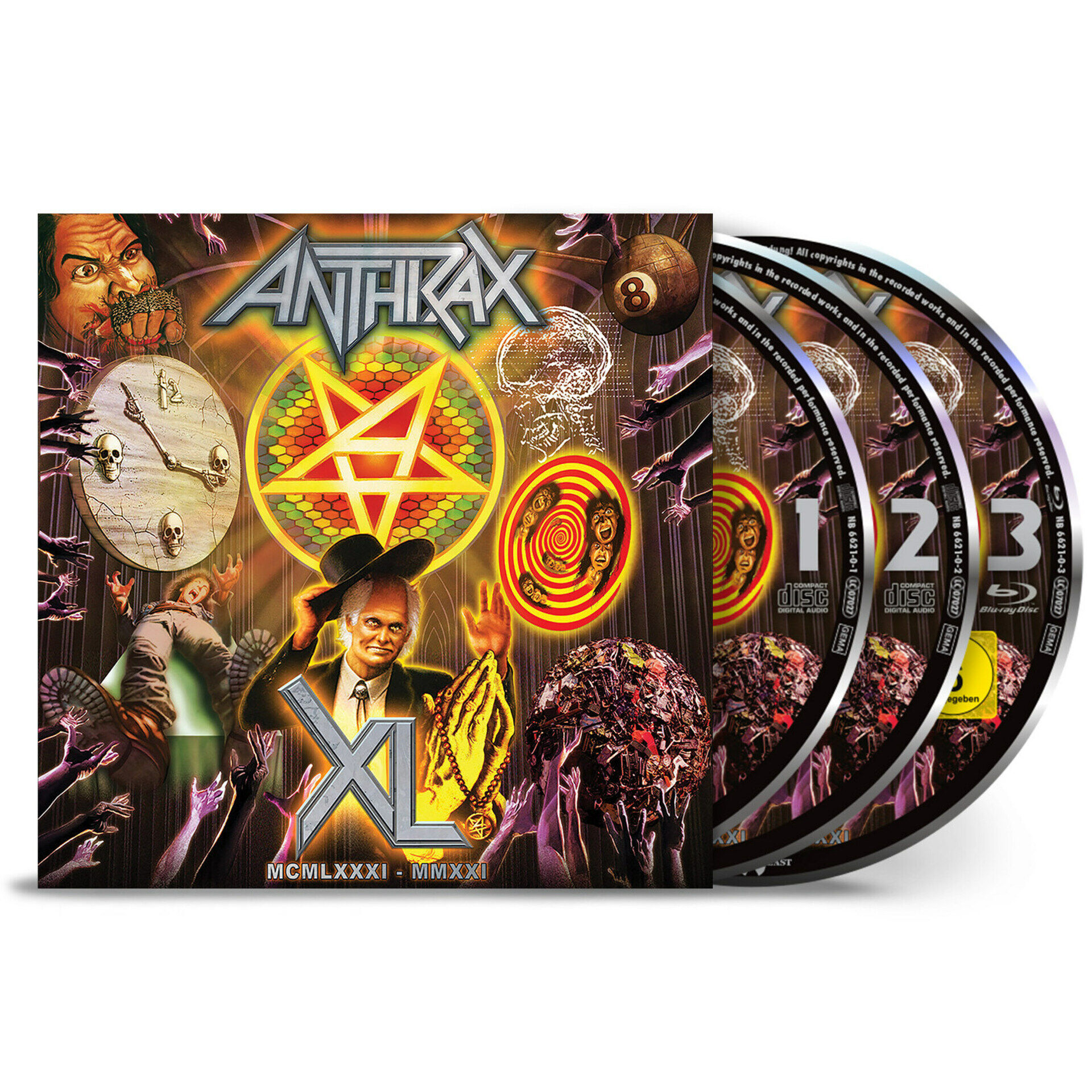 ANTHRAX - XL [2CDBLURAY]