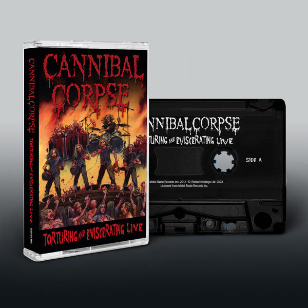 CANNIBAL CORPSE - Torturing And Eviscerating Live [TAPE CASS]