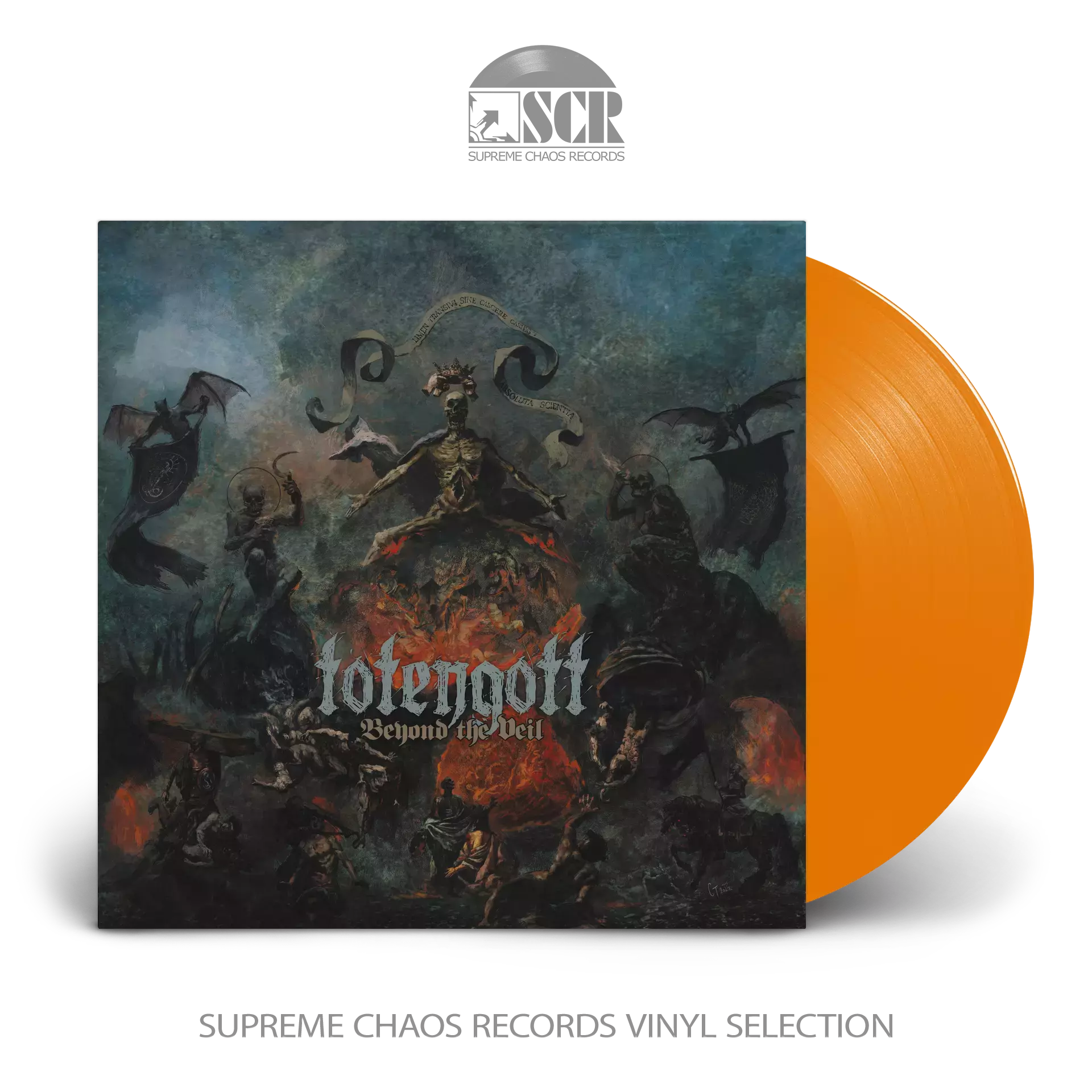 TOTENGOTT - Beyond The Veil [TRANSPARENT ORANGE LP]