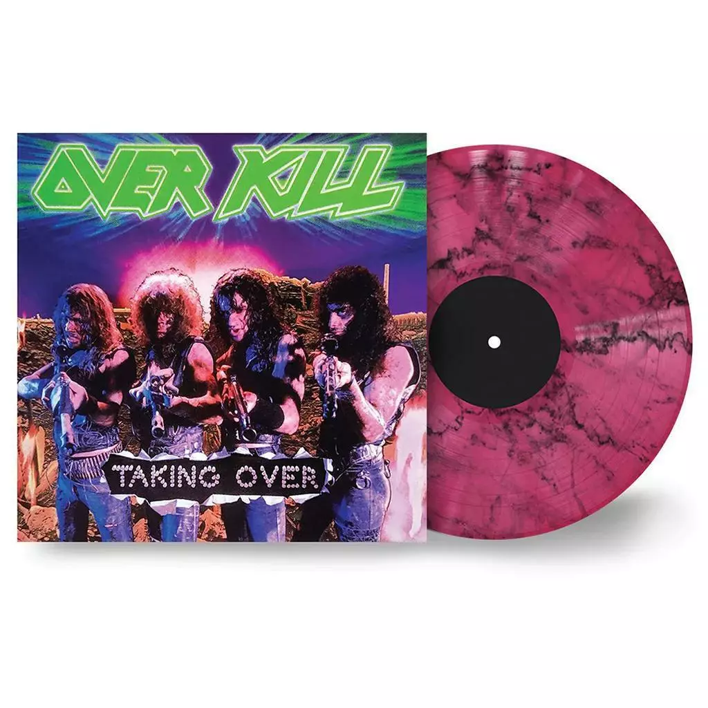 OVERKILL - Taking Over [PINK MARBLED LP]