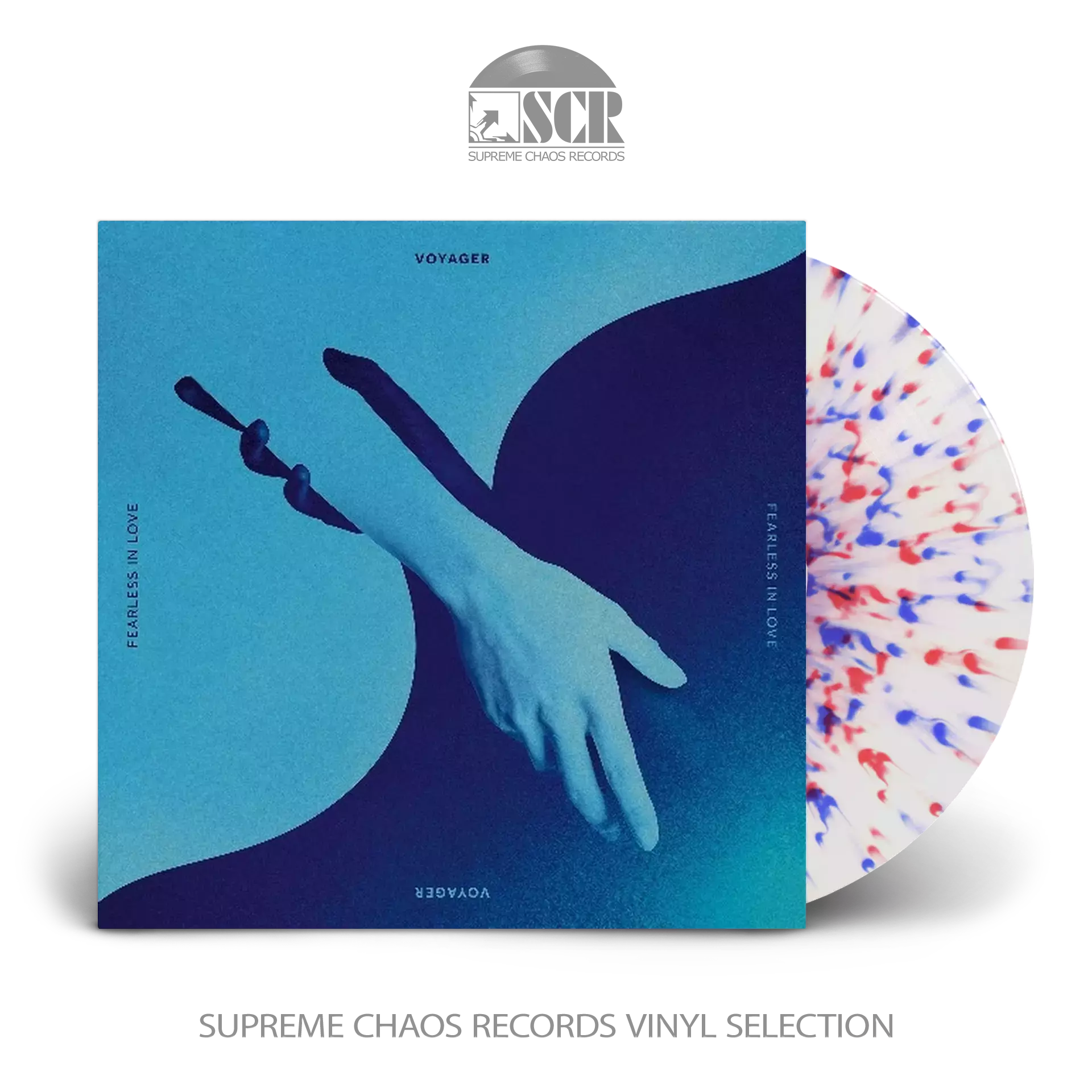 VOYAGER - Fearless in Love [CRYSTAL CLEAR/BLUE/RED SPLATTER LP]