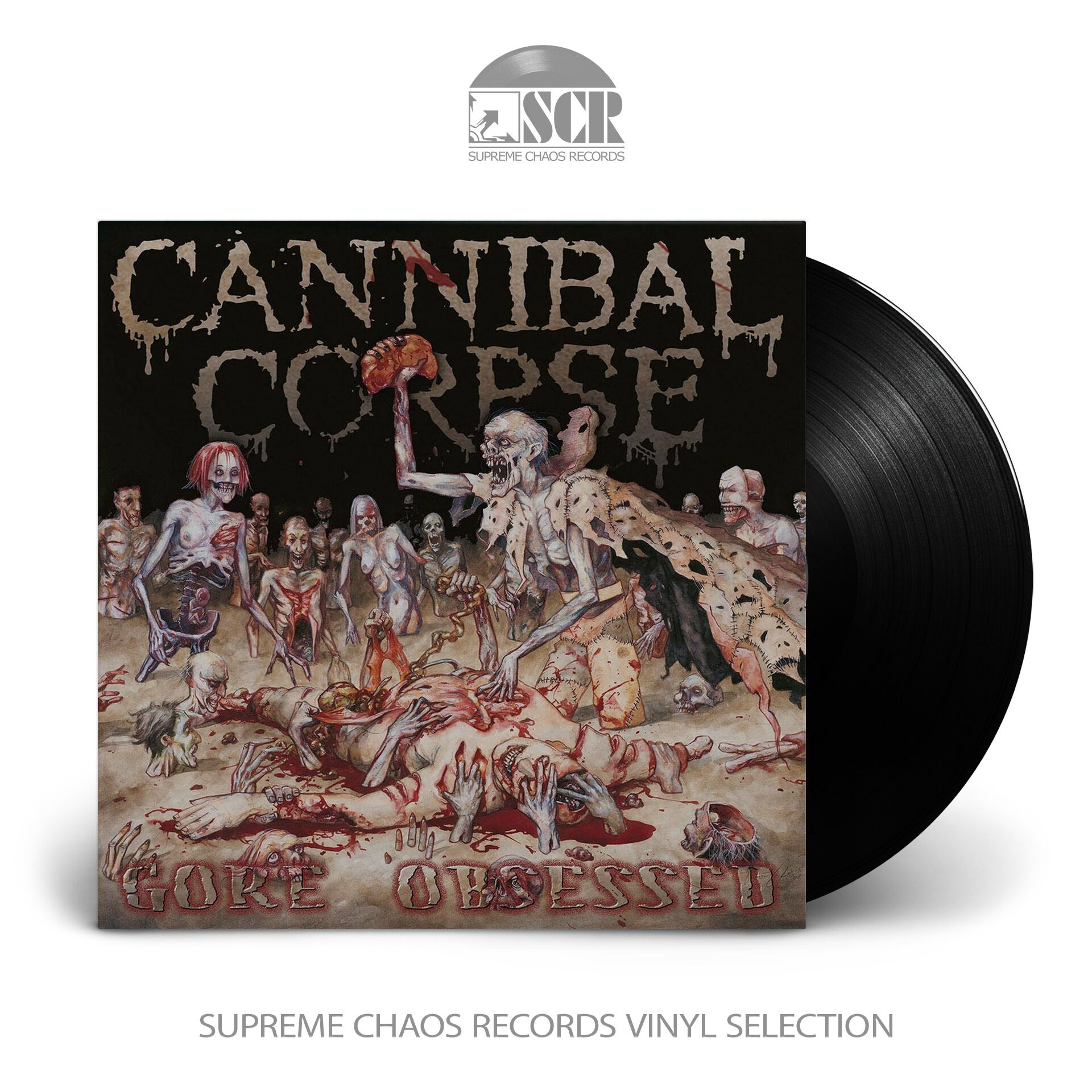 CANNIBAL CORPSE - Gore Obsessed [BLACK LP]