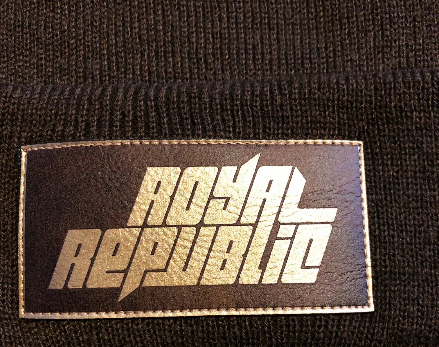ROYAL REPUBLIC - Logo [BEANIE BROWN]