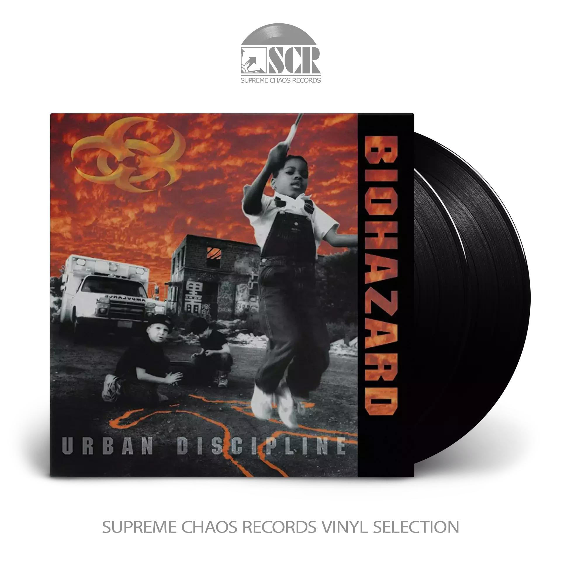 BIOHAZARD - Urban Discipline (30th Anniversary Deluxe Edition) [BLACK DLP]