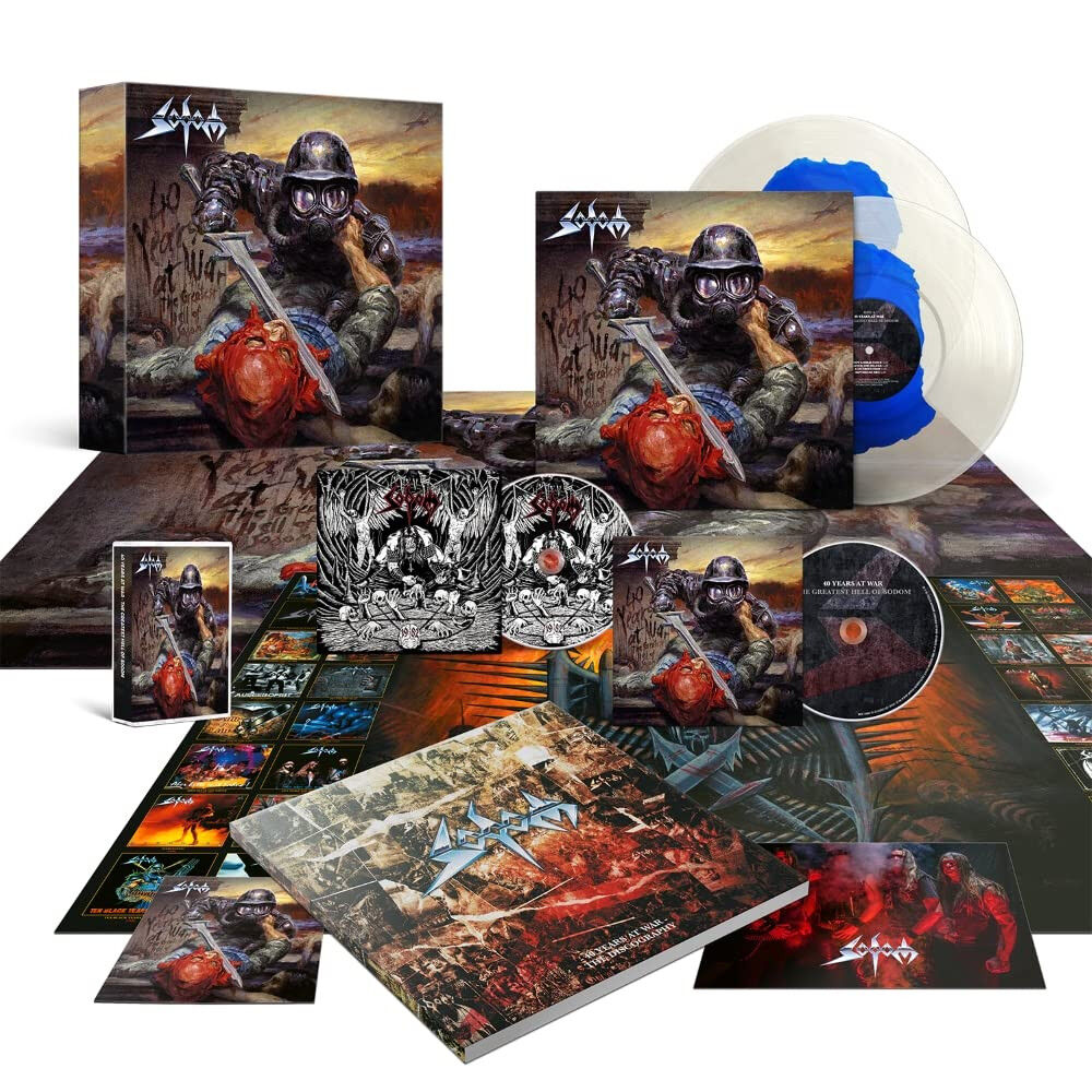 SODOM - 40 Years At War - The Greatest Hell Of Sodom [LIMITED BOXSET BOXLP]