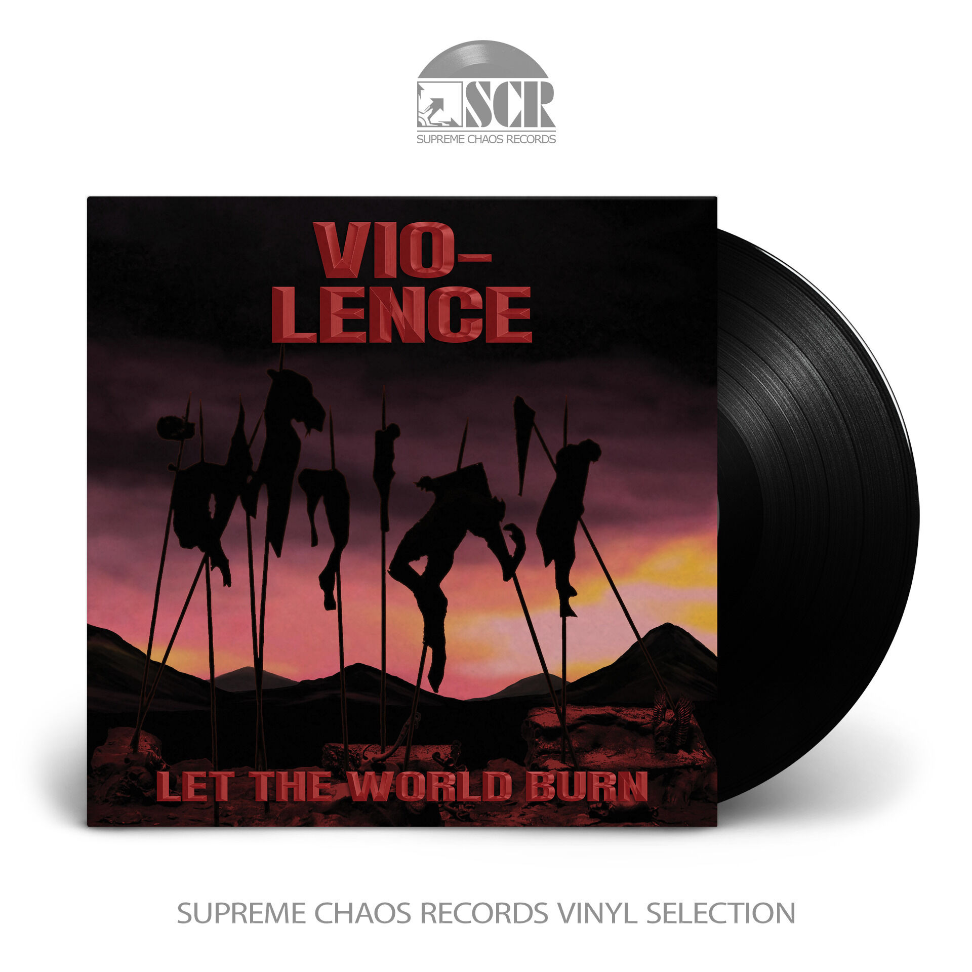 VIO-LENCE - Let The World Burn [BLACK LP]