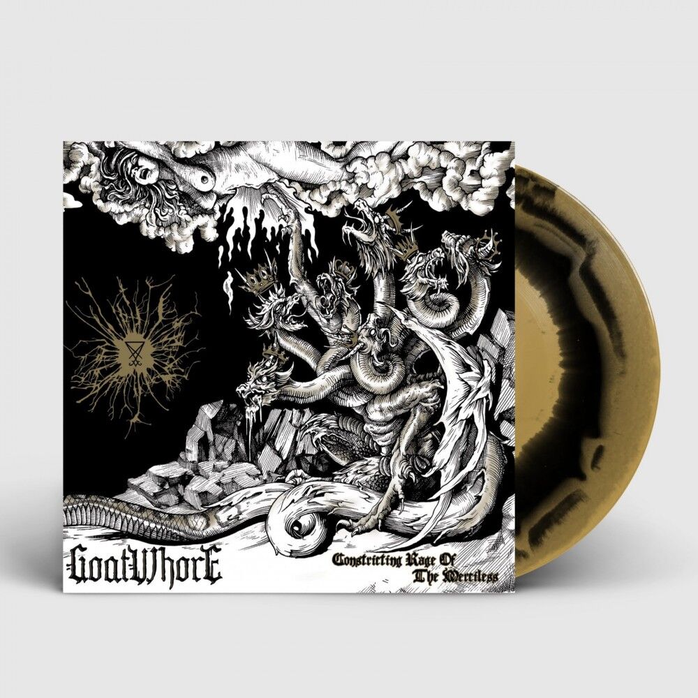 GOATWHORE - Constricting Rage Of The Merciless [GOLD/BLACK LP]
