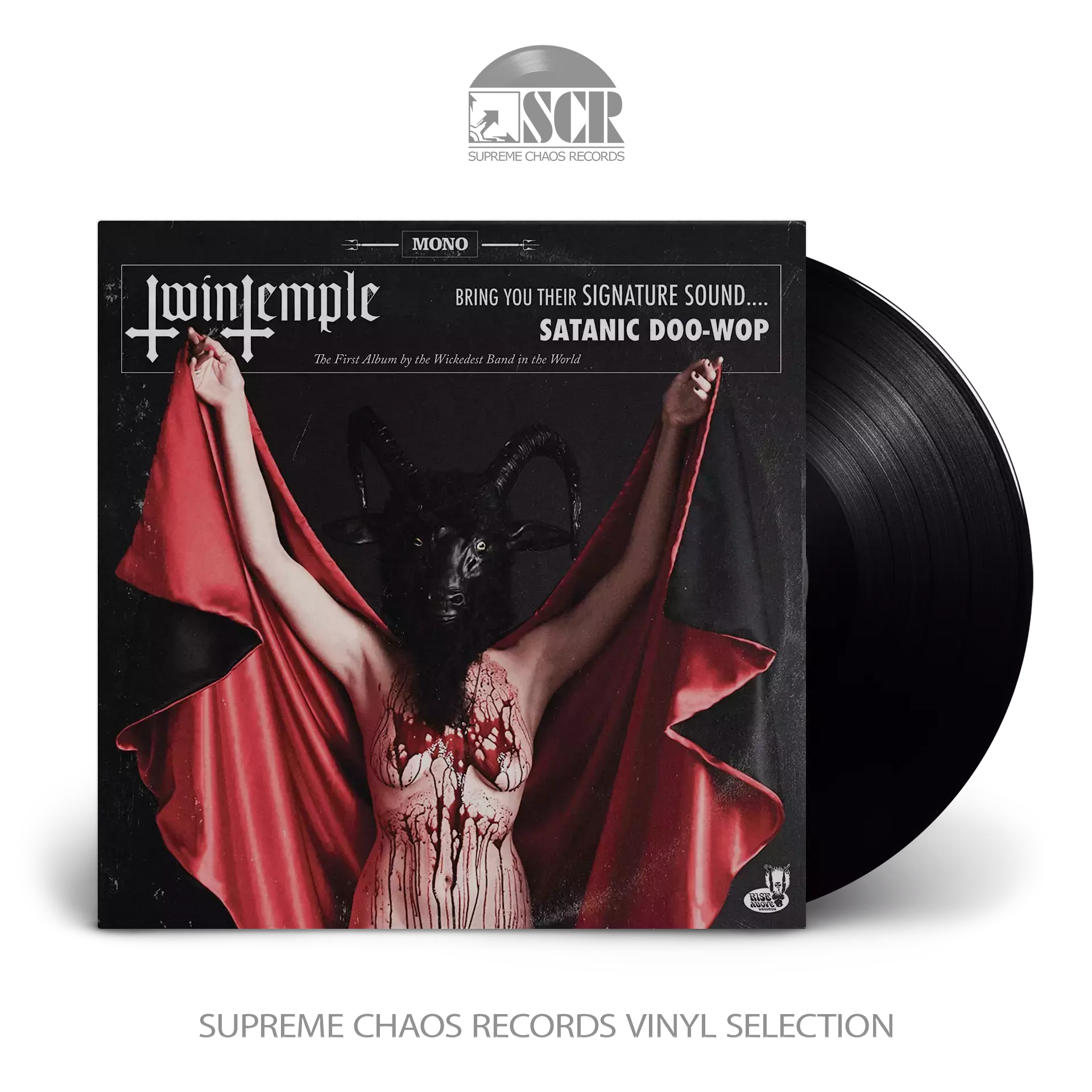 TWIN TEMPLE - Twin Temple (Bring You Their Signature Sound.... Satanic Doo-Wop) [BLACK LP]