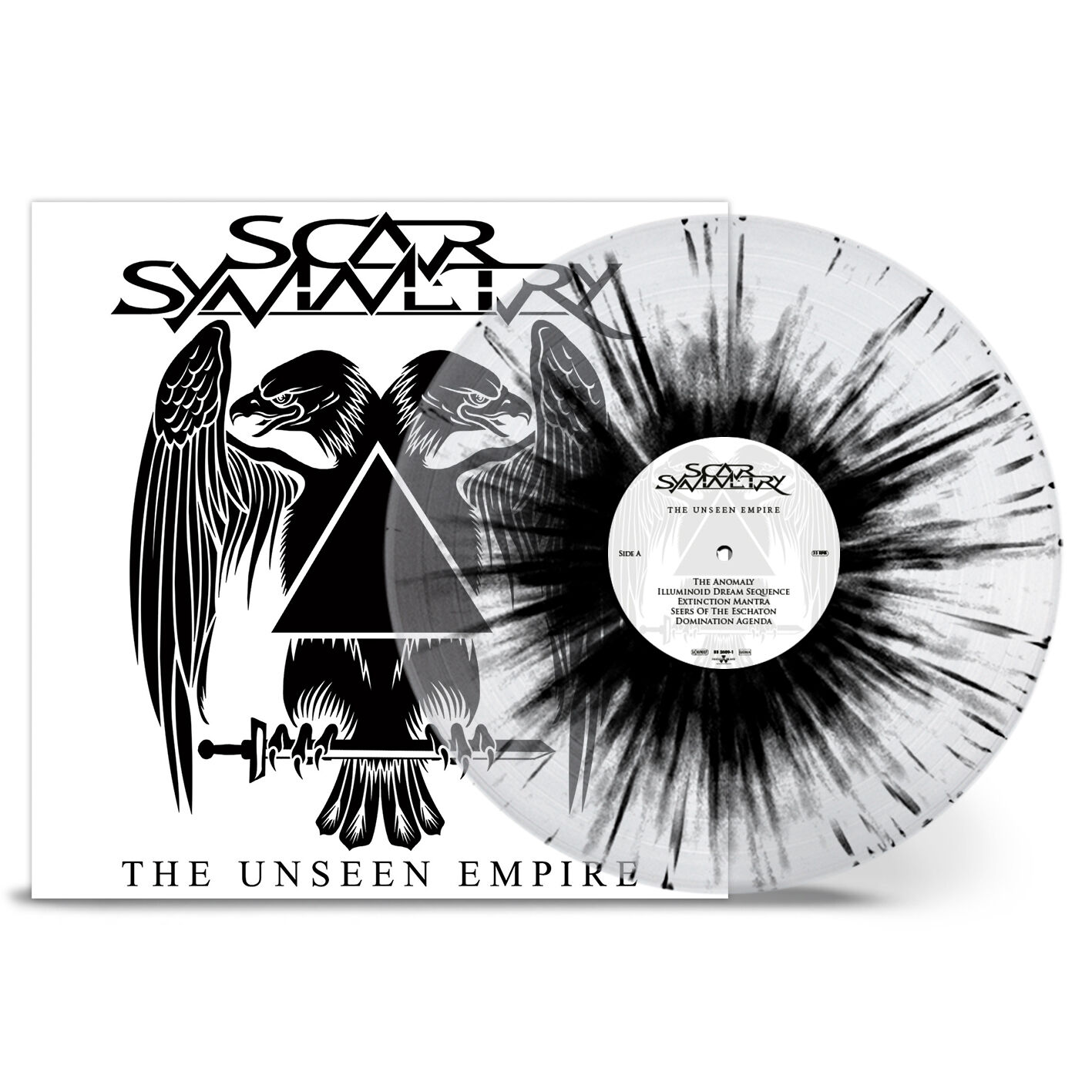 SCAR SYMMETRY - The Unseen Empire [CLEAR/BLACK SPLATTER LP]