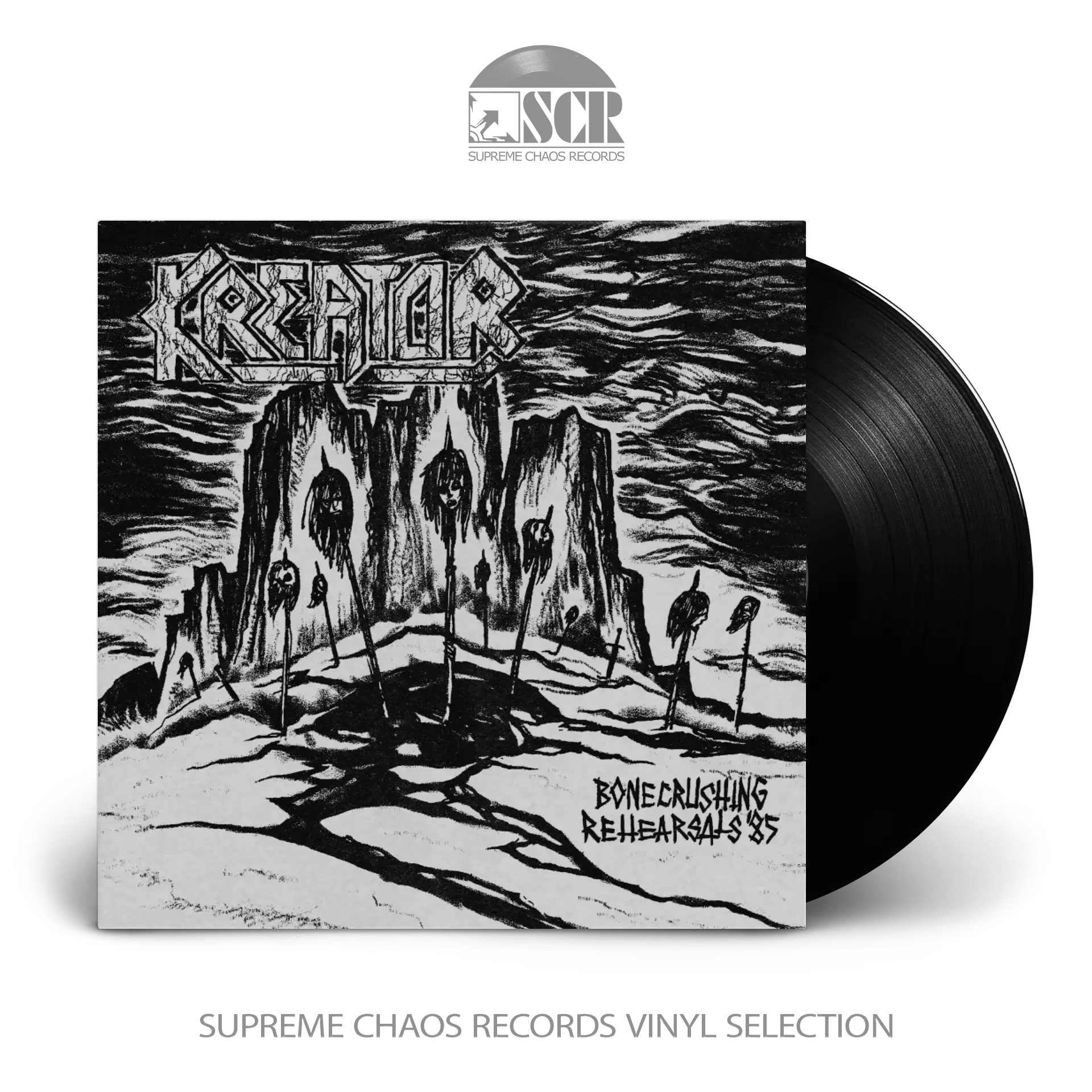KREATOR - Bonecrushing Rehearsals '85 [BLACK LP]