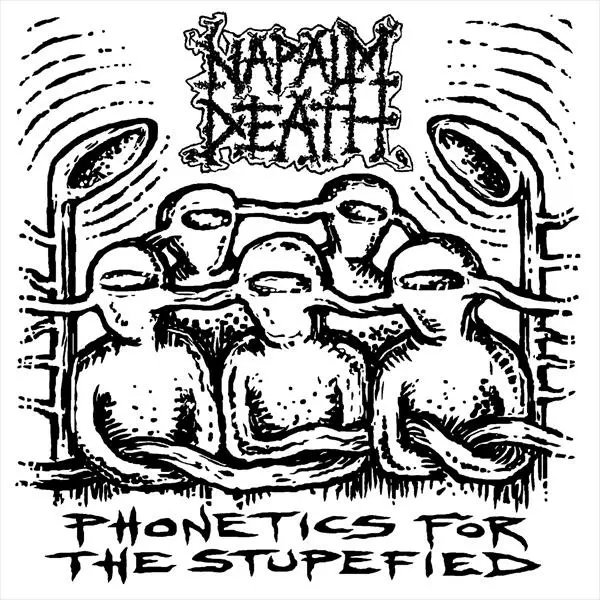 VOÏVOD / NAPALM DEATH - Forever Mountain / Phonetics For The Stupefied [BLACK 7" EP]