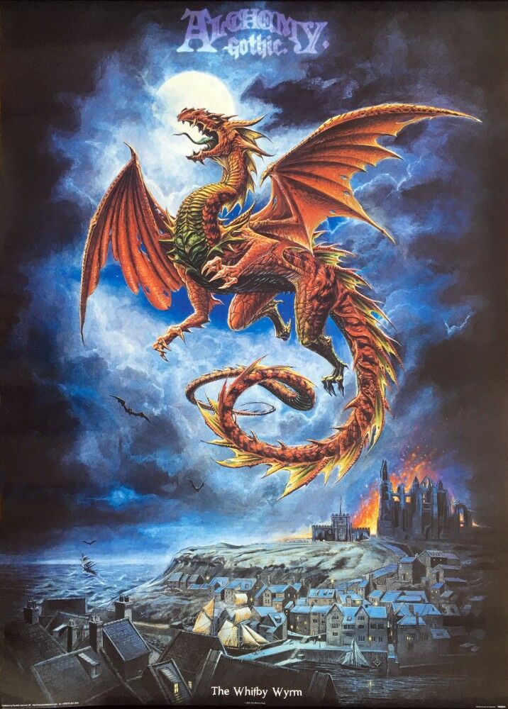 ALCHEMY - The Whitby Wym Dragon [PP0241 POSTER]