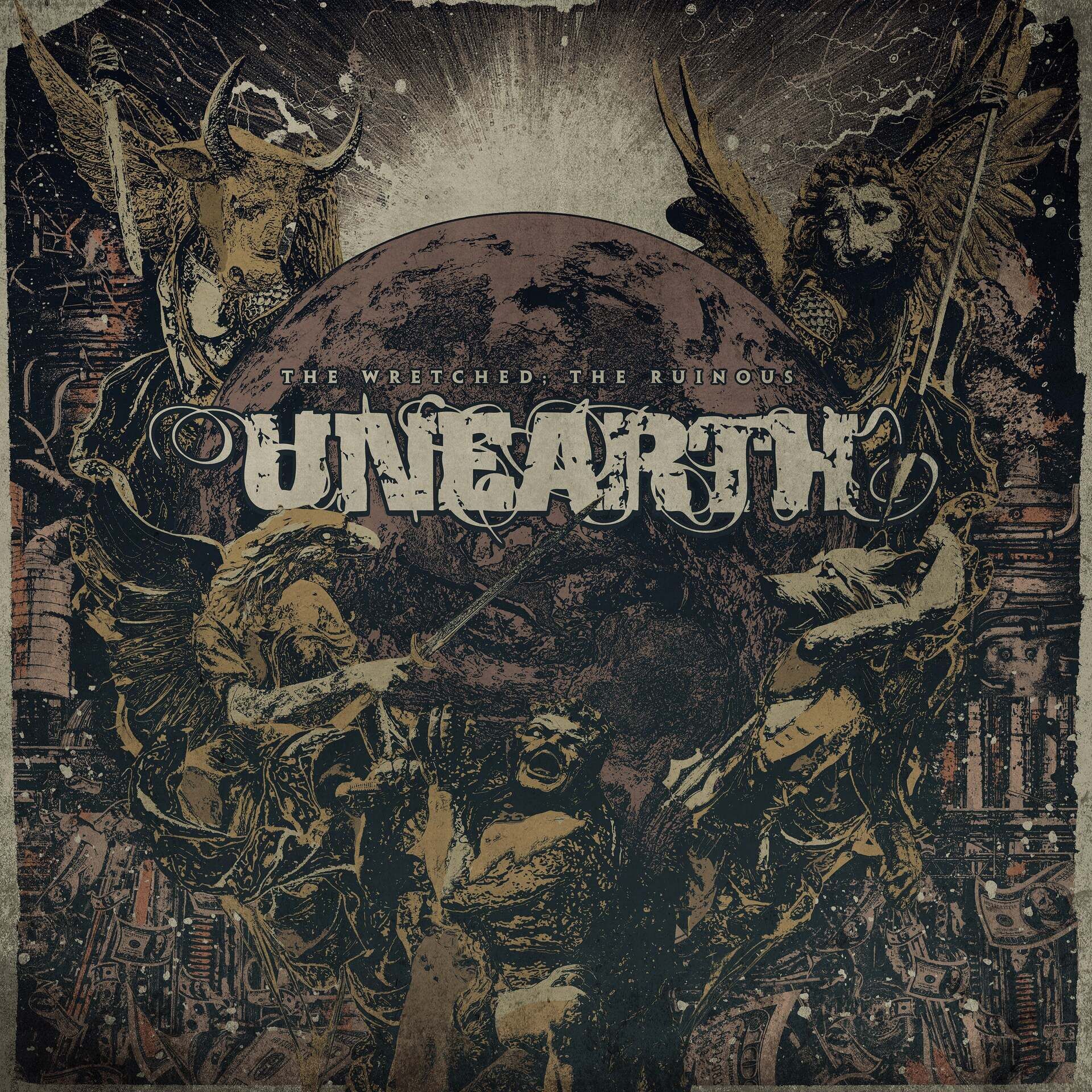 UNEARTH - The Wretched; The Ruinous [TRANSPARENT RED LP]