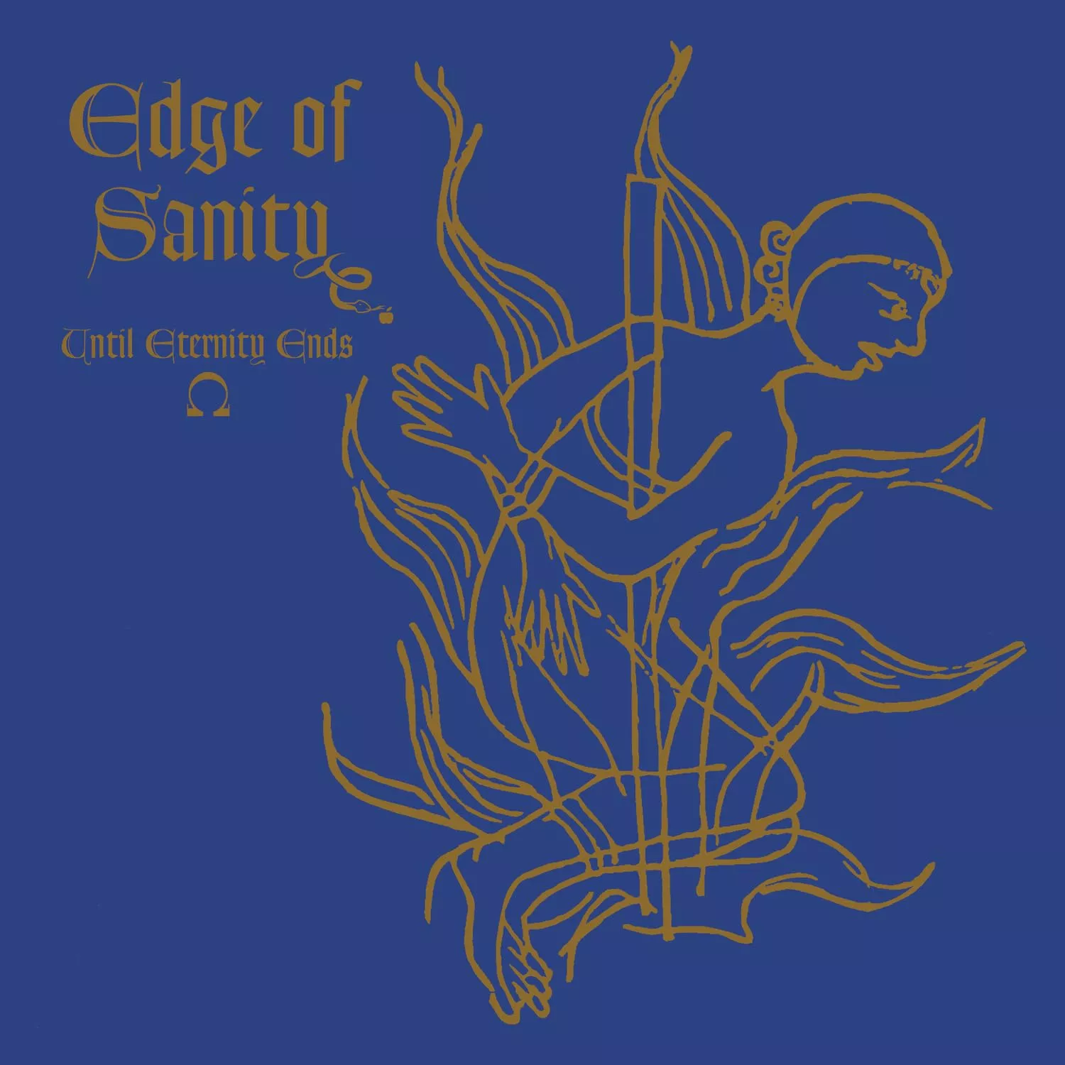 EDGE OF SANITY - Until Eternity Ends - EP (Re-Issue 2024) [BLACK 12" MAXI SINGLE LP]